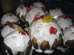 Картинка светлое христово воскресение еда хлеб выпечка