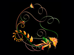 обоя векторная, графика