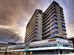 Картинка города здания дома