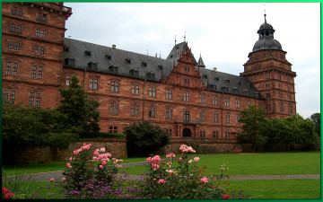 обоя johannisberg, castle, aschaffenburg, города, дворцы, замки, крепости