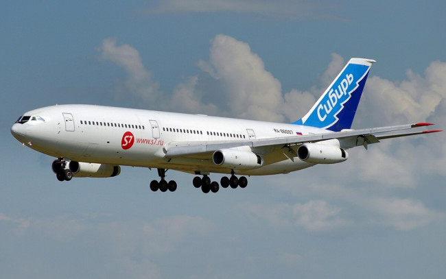 Обои картинки фото ил, 86, авиация, пассажирские, самолёты