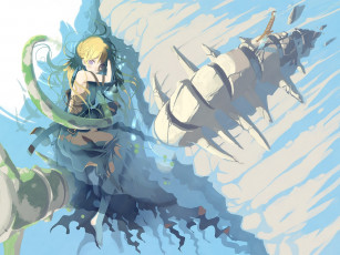 Картинка аниме weapon blood technology