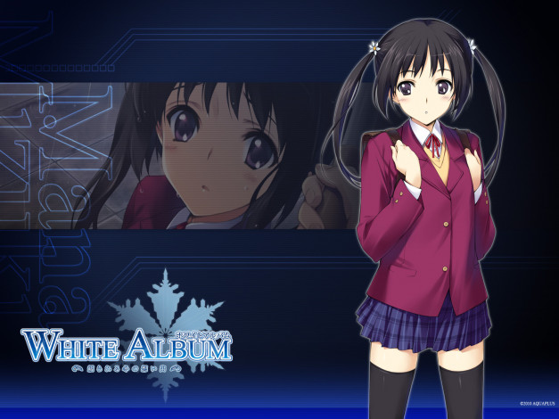 Обои картинки фото аниме, white, album