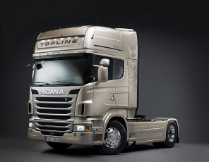Картинка автомобили scania тягач