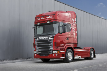 Картинка автомобили scania тягач
