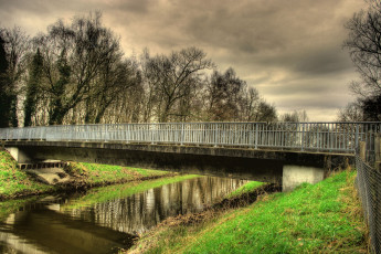 Картинка природа реки озера мост