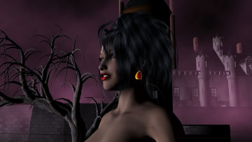 Картинка 3д графика people люди девушка