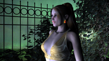 Картинка 3д графика people люди девушка