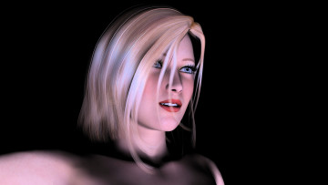 Картинка 3д графика portraits портрет лицо девушка
