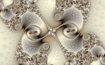 Картинка 3д графика fractal фракталы абстракция