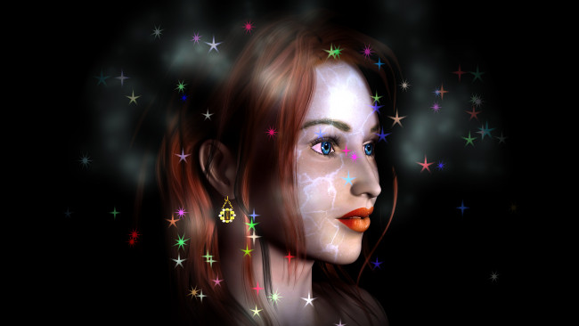 Обои картинки фото 3д, графика, people, люди, девушка