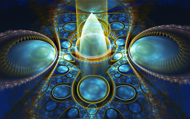 Обои картинки фото 3д, графика, fractal, фракталы, цвет, фон