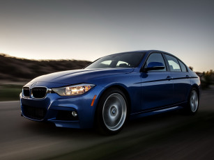 Картинка автомобили bmw us-spec 2013г синий package m sport f30 sedan 328d