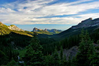 Картинка природа горы деревья