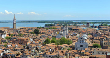 Картинка города венеция+ италия панорама