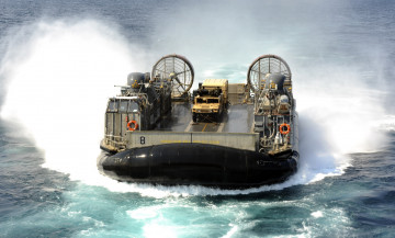 обоя корабли, другое, подушка, воздушная, судно, десантное