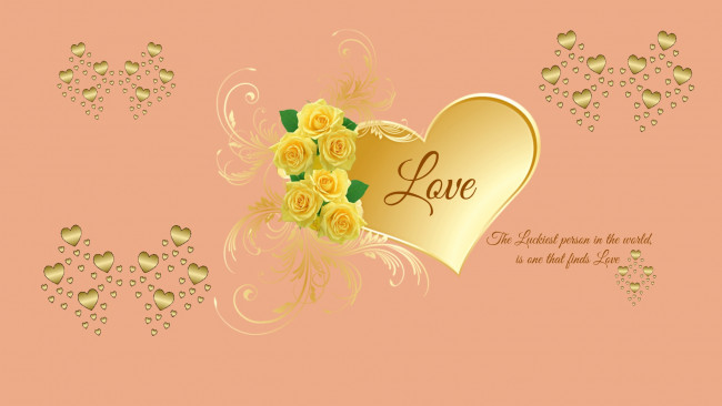 Обои картинки фото праздничные, день святого валентина,  сердечки,  любовь, розы, сердечки