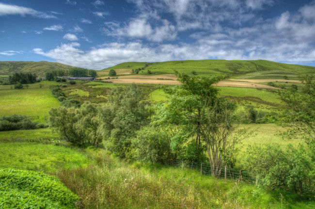 Обои картинки фото природа, пейзажи, равнина, холмы, луга