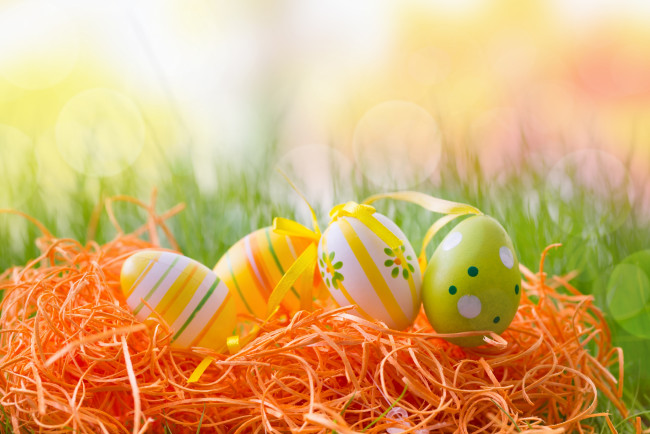 Обои картинки фото праздничные, пасха, яйца, пасхальные, easter, happy