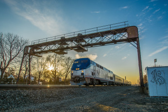 Картинка техника поезда дорога локомотив железная состав