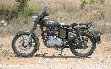 обоя enfield 500 classic, мотоциклы, royal enfield, enfield