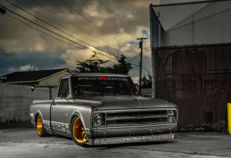 Картинка автомобили custom+pick-up chevrolet