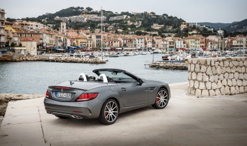 Картинка автомобили mercedes-benz slc 43 mercedes-amg 2016г r172