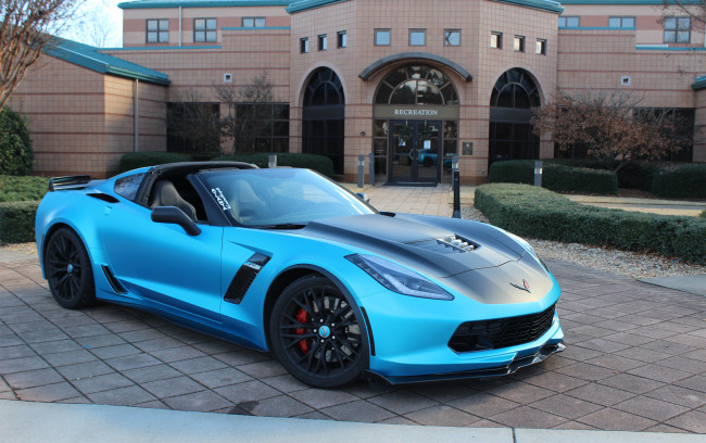 Обои картинки фото автомобили, corvette