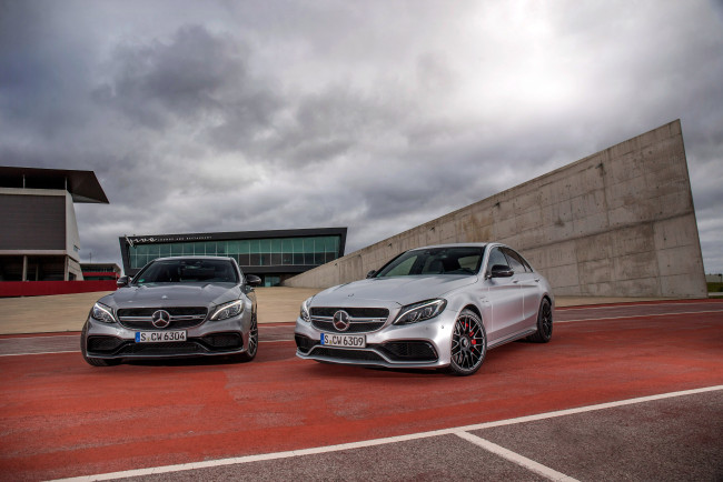 Обои картинки фото автомобили, mercedes-benz, c-klasse, 205, 2014г