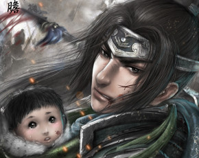 Картинка видео+игры dynasty+warriors парень ребёнок