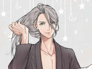 Картинка аниме yuri+on+ice ice victor nikiforov виктор никифоров yuri on