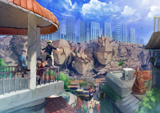 Картинка аниме naruto uchiha sarada mitsuki uzumaki boruto