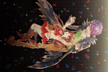 Картинка аниме ib двое иб