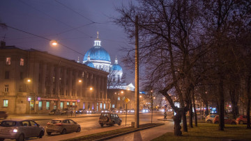 Картинка города санкт-петербург +петергоф+ россия saint-petersburg trinity cathedral