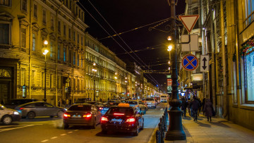 Картинка города санкт-петербург +петергоф+ россия saint-petersburg nevsky prospect