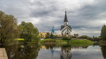Картинка города санкт-петербург +петергоф+ россия pulkovskiy park st petersburg л