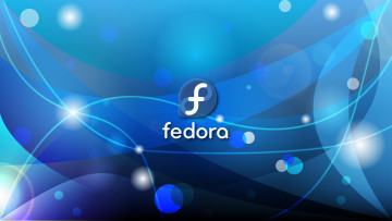 Картинка компьютеры fedora фон логотип
