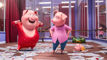 обоя мультфильмы, sing