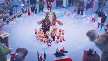 обоя мультфильмы, sing