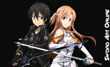 Картинка аниме sword+art+online девушка взгляд фон