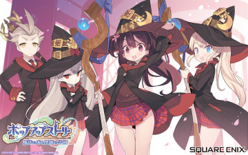 Картинка аниме магия +колдовство +halloween pop-up story