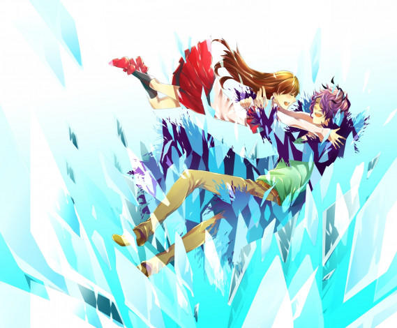 Обои картинки фото аниме, ib, двое, иб