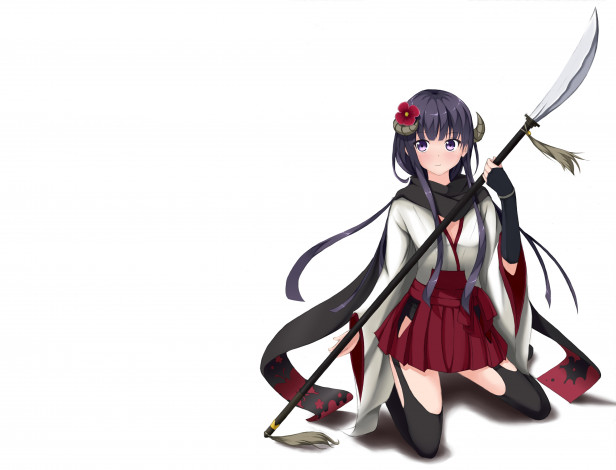 Обои картинки фото аниме, inu x boku ss, риричио