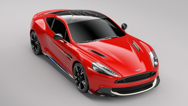 Обои картинки фото aston martin vanquish s red arrows 2017, автомобили, aston martin, 2017, arrows, s, red, vanquish, aston, martin