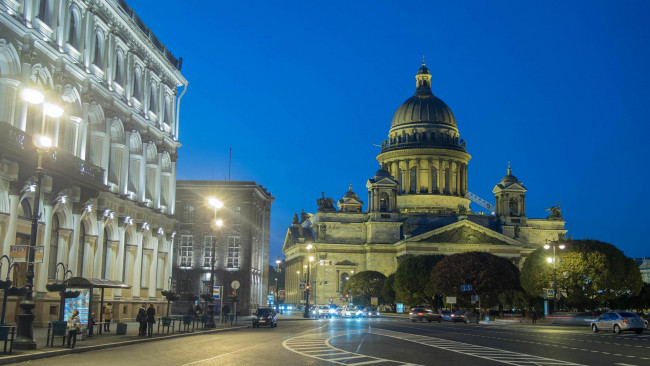 Обои картинки фото города, - православные церкви,  монастыри, st, isaac, s, cathedral, saint-petersburg
