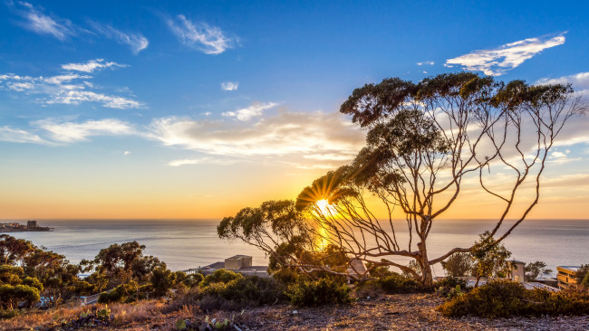 Обои картинки фото природа, восходы, закаты, рассвет