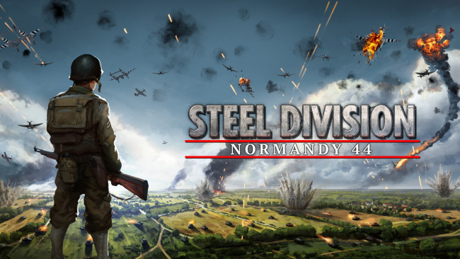 Обои картинки фото steel division,  normandy 44, видео игры, тактика, normandy, 44, steel, division, стратегия