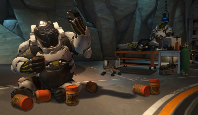 Обои картинки фото видео игры, overwatch, персонаж