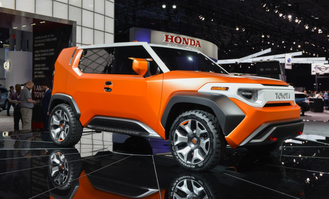 Обои картинки фото toyota ft-4x concept 2017, автомобили, выставки и уличные фото, 2017, ft-4x, concept, toyota