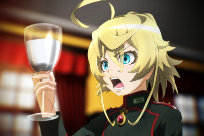 Обои картинки фото аниме, youjo senki, tanya, degurechaff